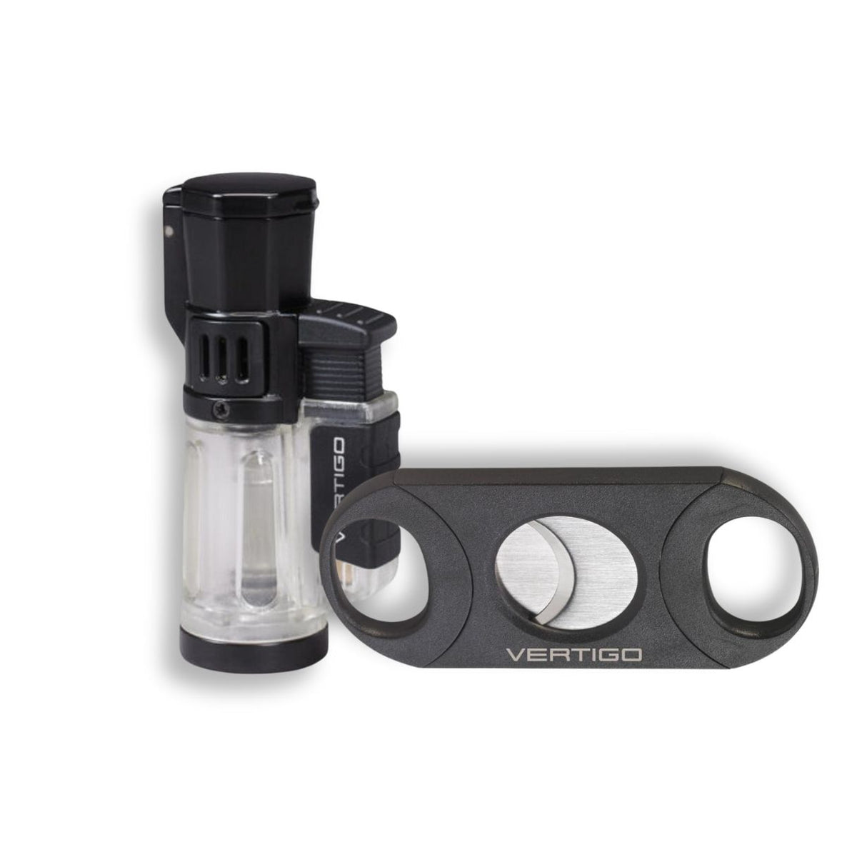 Vertigo Cyclone Lighter & Big Boy Cutter Gift Set