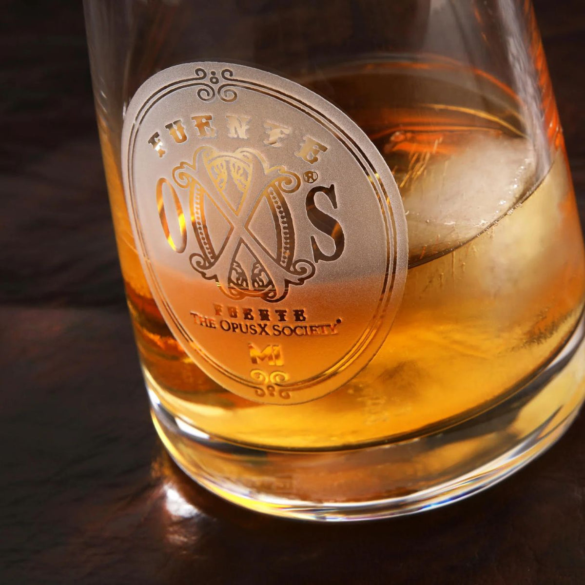 Fuente the OpusX Society Whiskey Glass Set Of 2