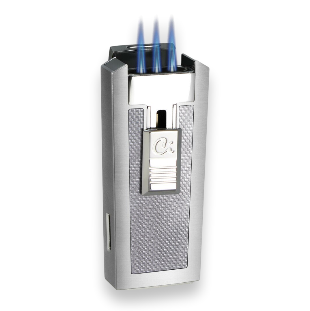 Caseti Tripolis Torch Flame Triple Jet Cigar Lighters