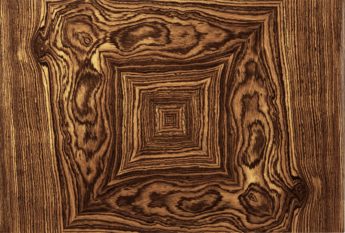 Elie Bleu Bocote 110-Cigar Desktop Humidor - Classic Collection - Wood Grain