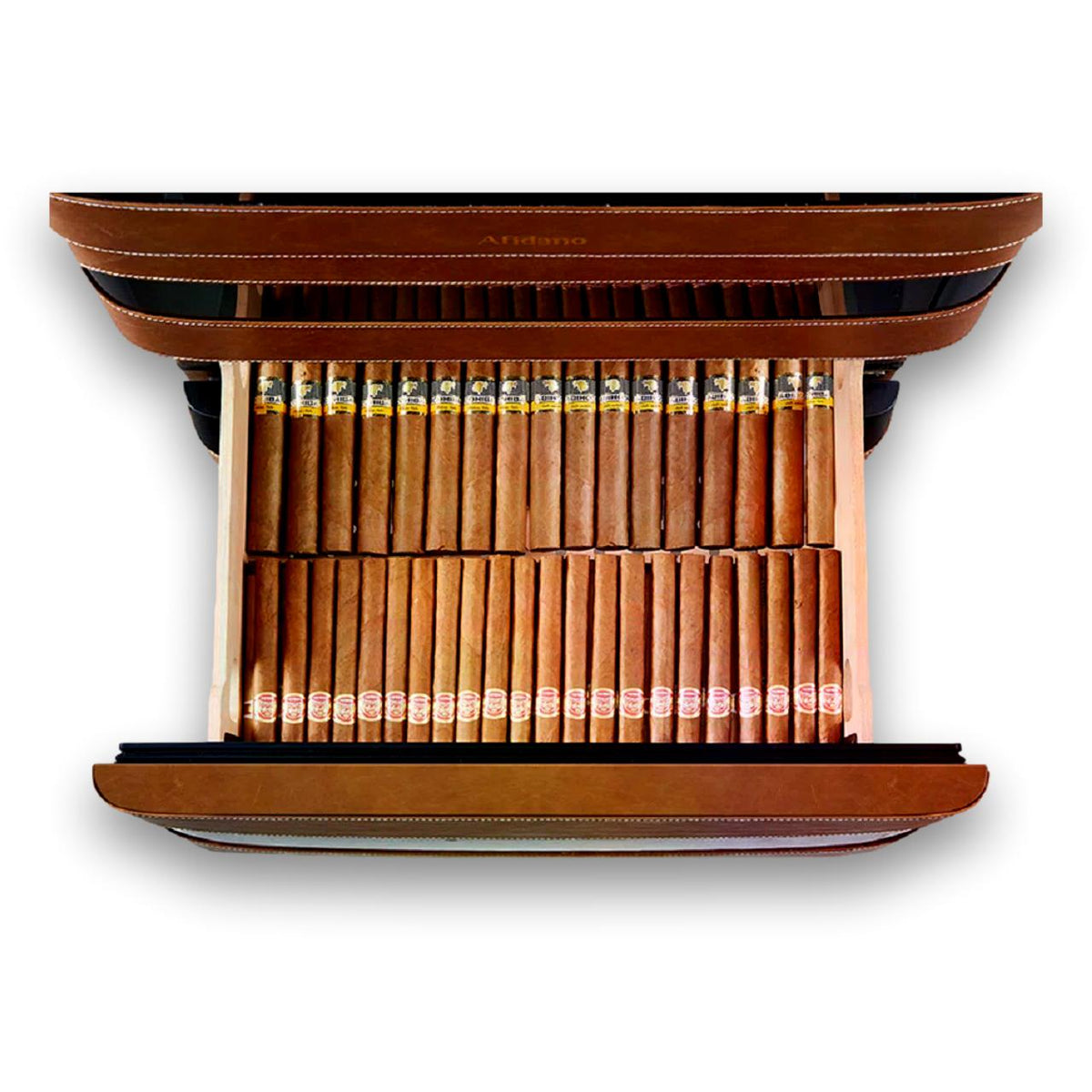 Afidano L5 Leather Series 1200-Cigar Electric Humidor - Drawer