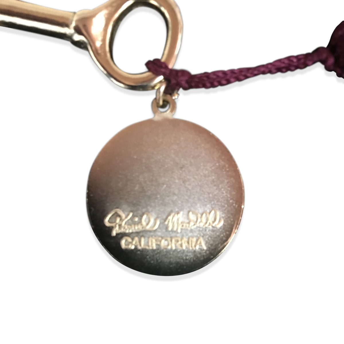 Daniel Marshall Key with Logo Medallion (DM-KEY-KEYMED)