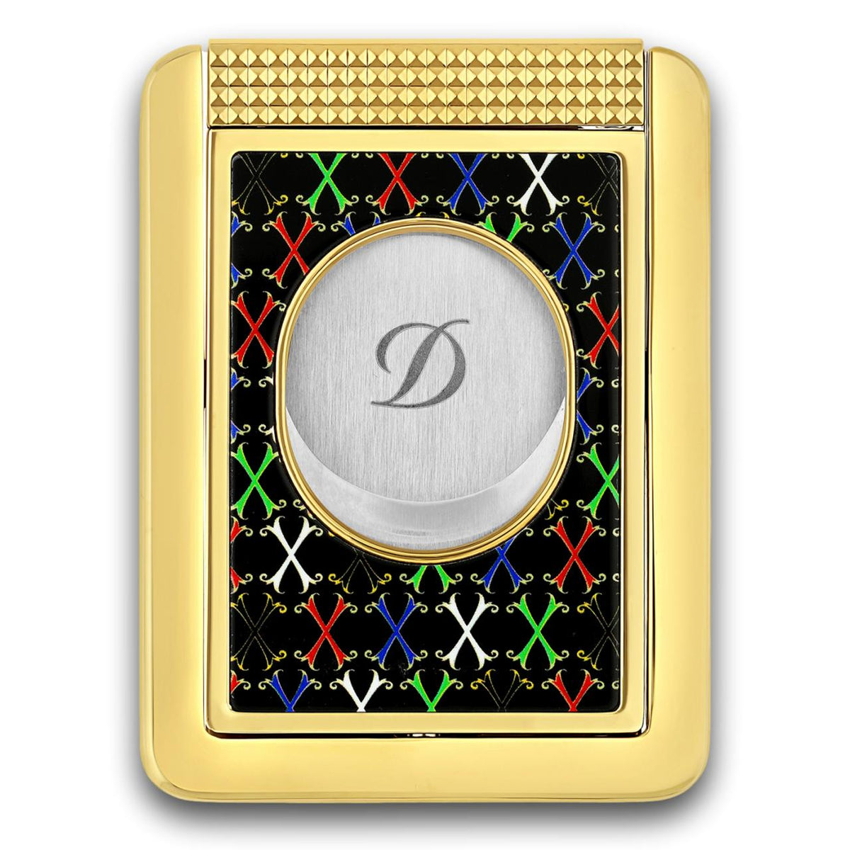 S.T. Dupont Fuente OpusX Cigar Cutter with Cigar Stand - Back Facing