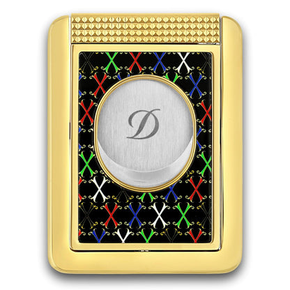 S.T. Dupont Fuente OpusX Cigar Cutter with Cigar Stand - Back Facing