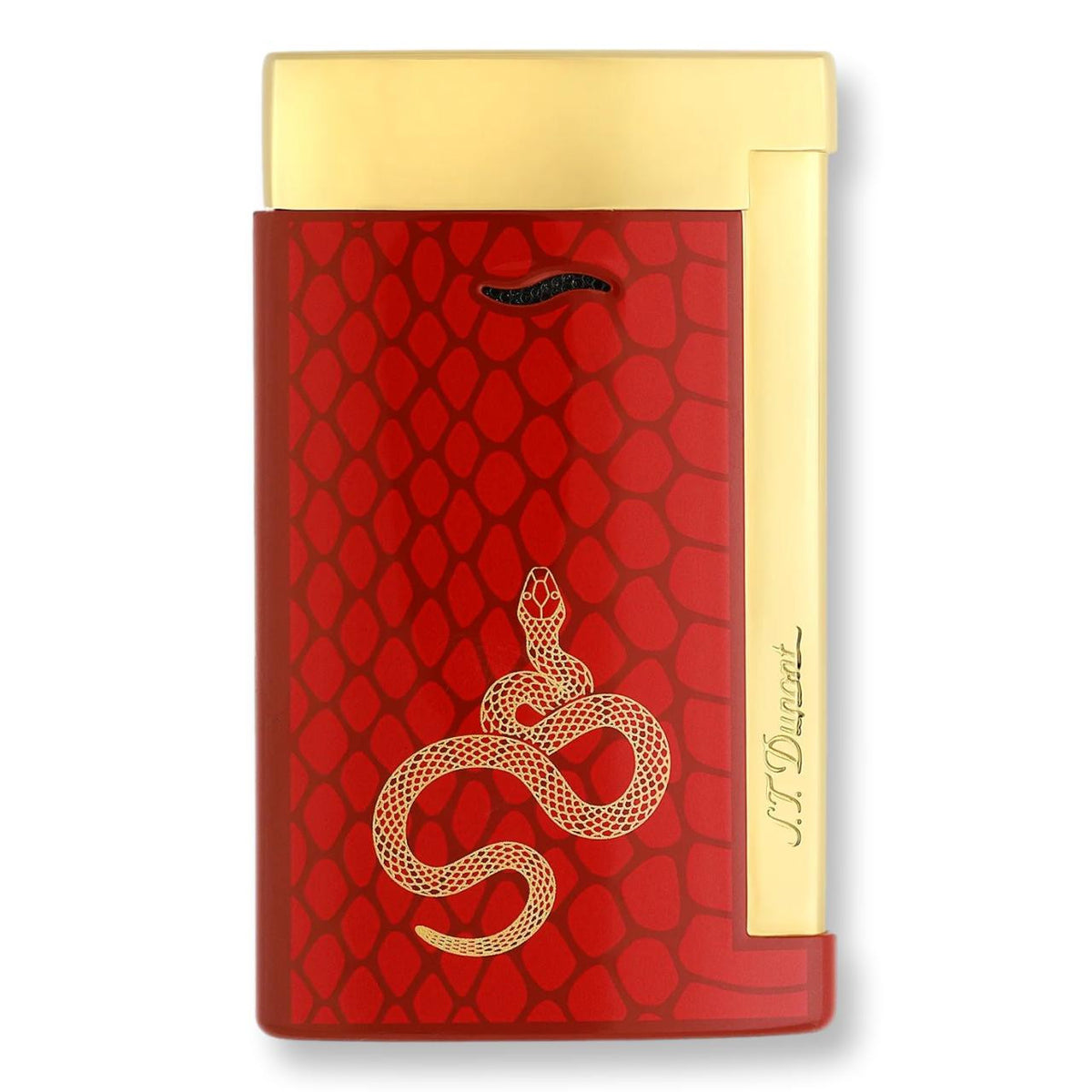 S.T. Dupont Year of the Snake Slim 7 Torch Flame Cigar Lighters - Red - Main Image - Front Side
