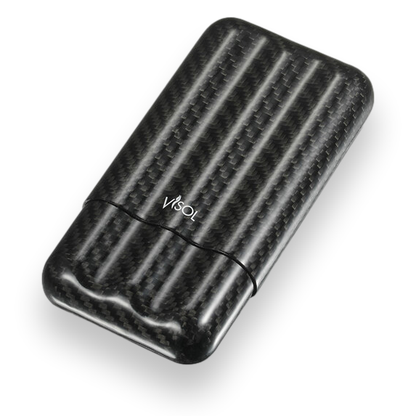 Visol Night II Carbon Fiber Cigar Cases