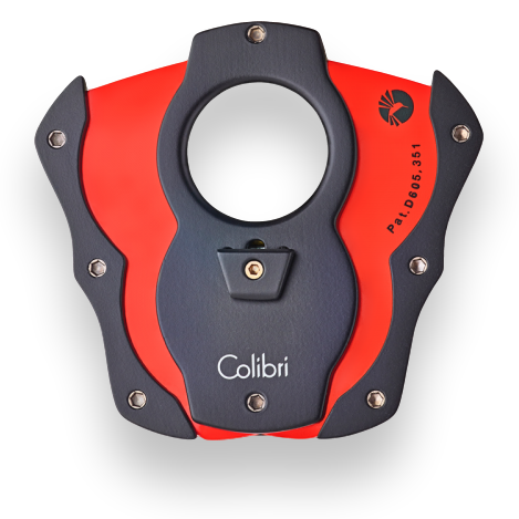 Colibri Cut Color-Coated Guillotine Double-Blade Cigar Cutter