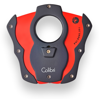 Colibri Cut Color-Coated Guillotine Double-Blade Cigar Cutter
