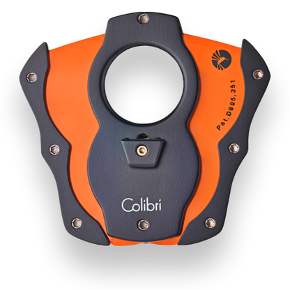 Colibri Cut Color-Coated Guillotine Double-Blade Cigar Cutter