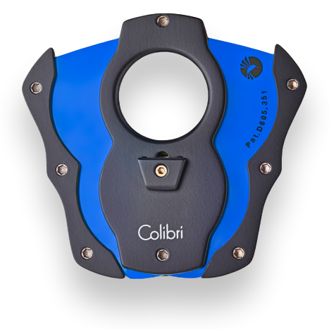 Colibri Cut Color-Coated Guillotine Double-Blade Cigar Cutter