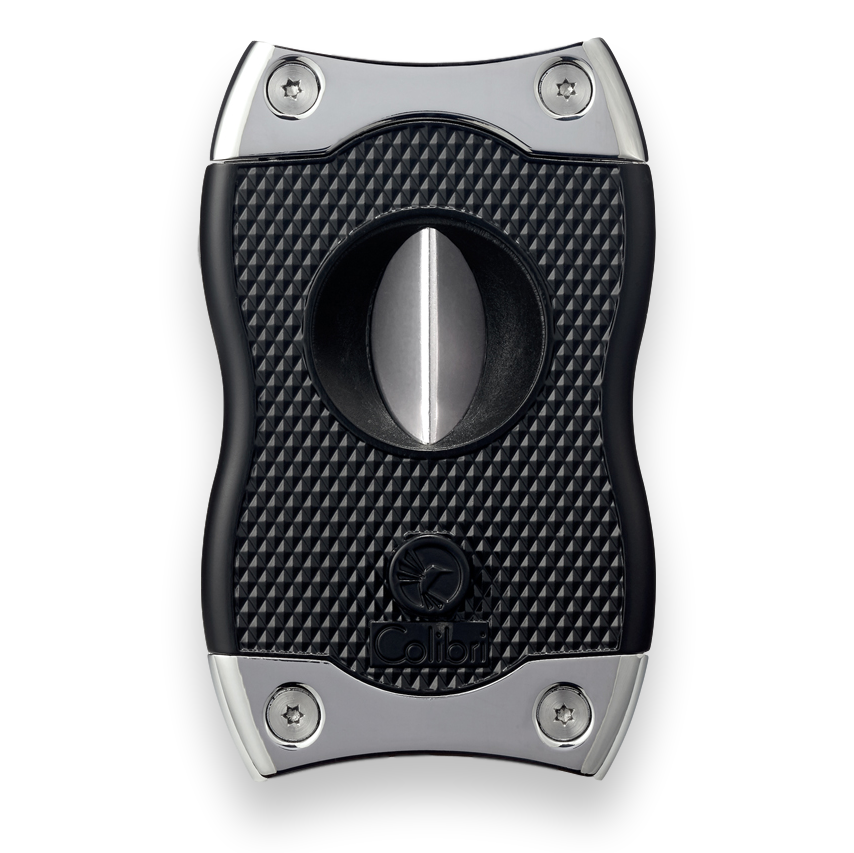 Colibri SV-Cut Cigar Cutter with Straight and V-Cut