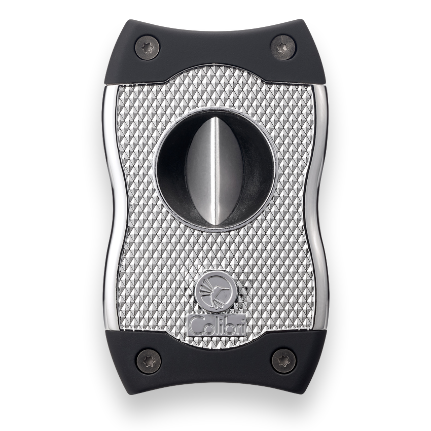 Colibri SV-Cut Cigar Cutter with Straight and V-Cut