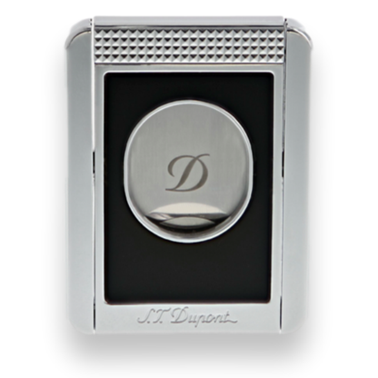 S.T. Dupont Guillotine Double-Blade Cigar Cutters with Cigar Stand