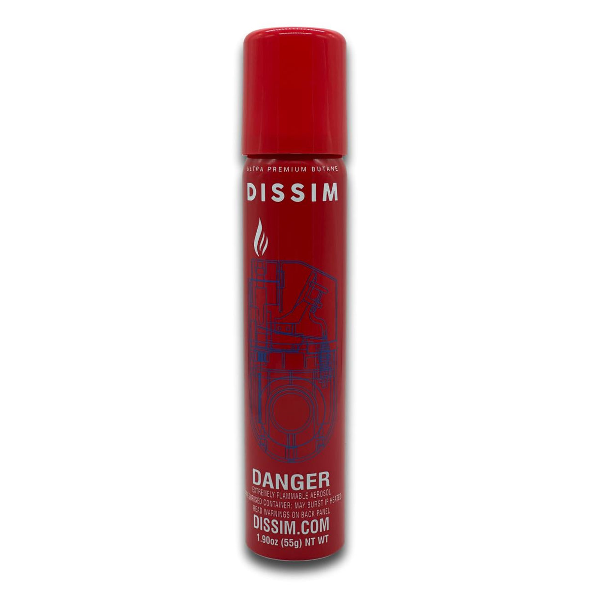 Dissim Ultra Premium Butane Cigar Lighter Fuel Refill