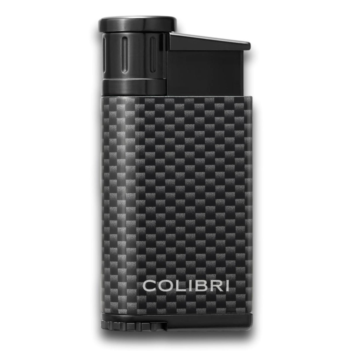 Colibri Evo Torch Flame Single Jet Cigar Lighter - Carbon Fiber Series