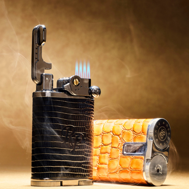 Rocky Patel Davenport Torch Flame Quad Jet Cigar Lighter