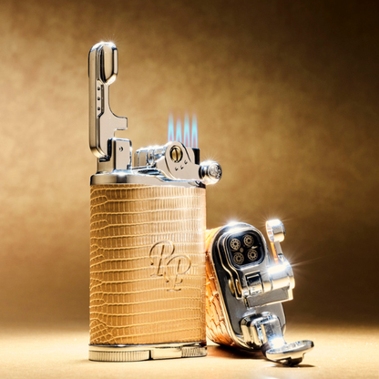 Rocky Patel Davenport Torch Flame Quad Jet Cigar Lighter