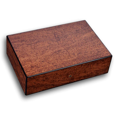 Elie Bleu Bubinga Classic Wood 50-110 Cigar Desktop Humidor