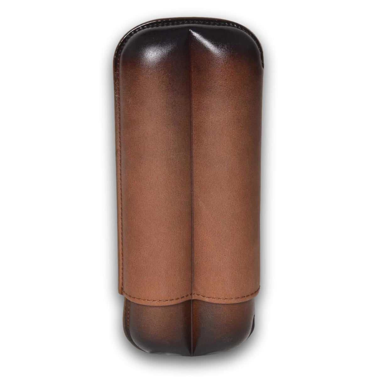 Elie Bleu Patina Leather 2-Finger Soft Cigar Cases