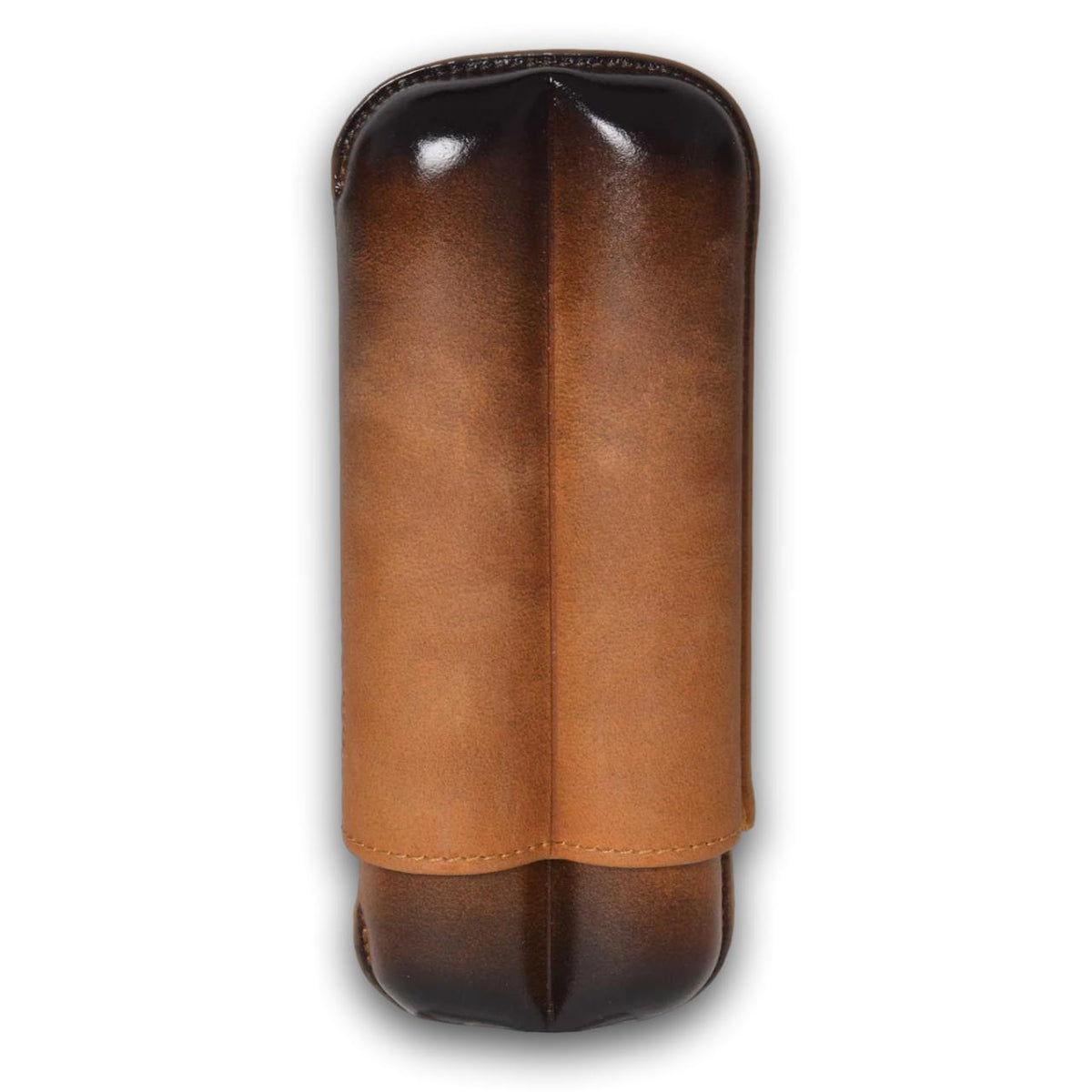 Elie Bleu Patina Leather 2-Finger Soft Cigar Cases