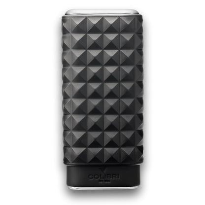 Colibri Quasar Leather 3-Finger Hard Cigar Cases