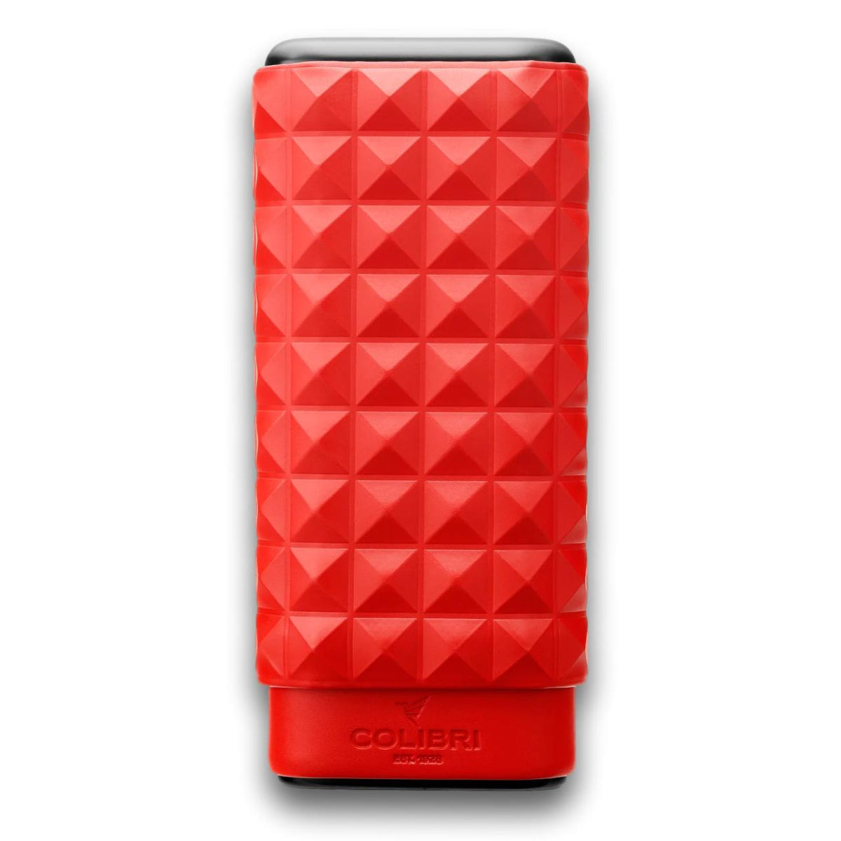 Colibri Quasar Leather 3-Finger Hard Cigar Cases