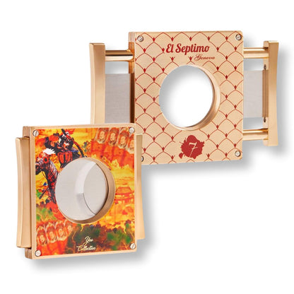 El Septimo Luxury Guillotine Double Blade Cigar Cutters