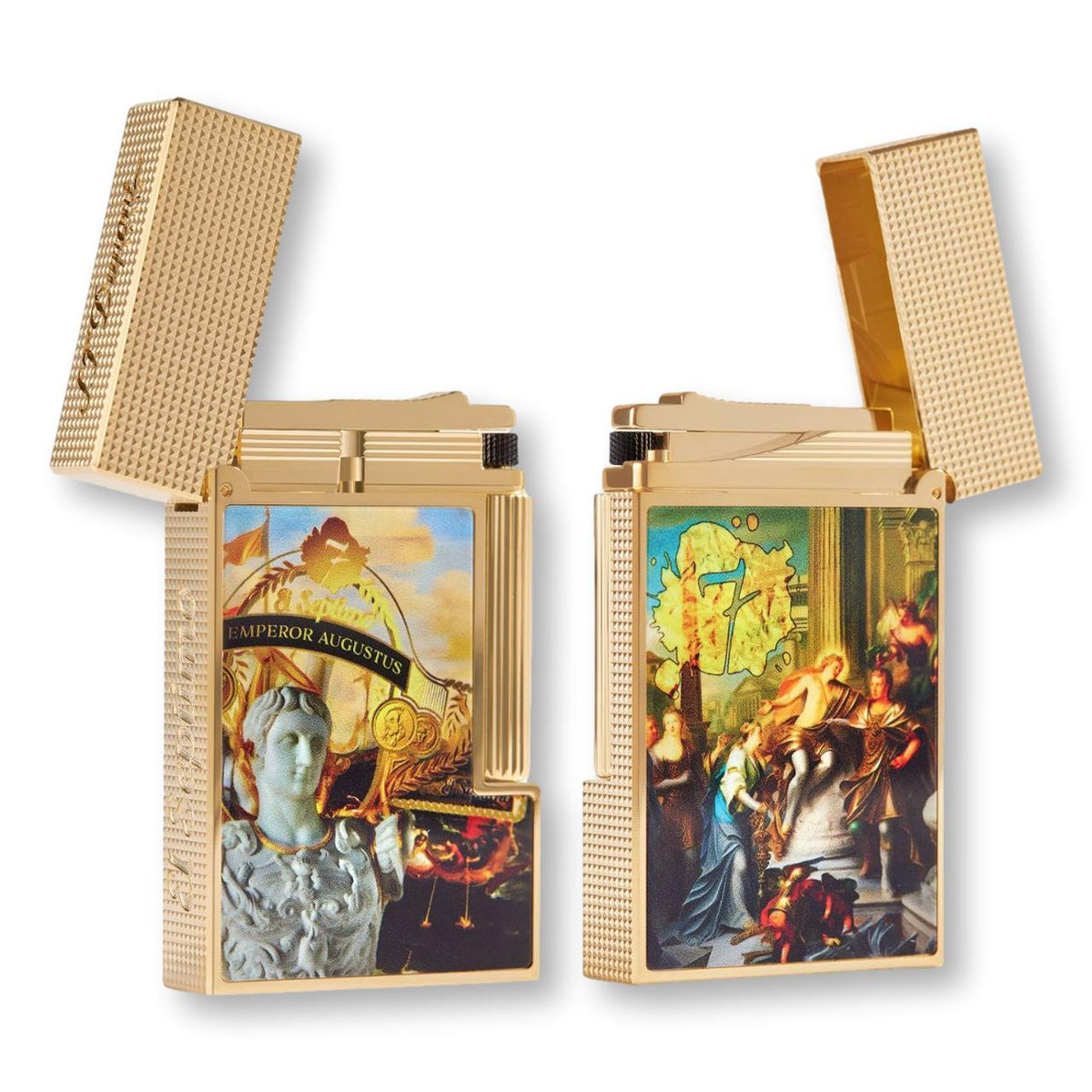 El Septimo S.T. Dupont Line 2 Ping Double Soft Flame Cigar Lighters