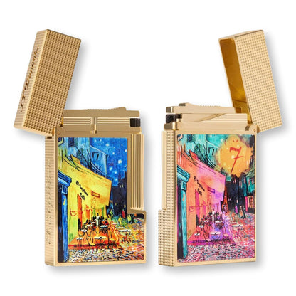 El Septimo S.T. Dupont Line 2 Ping Double Soft Flame Cigar Lighters