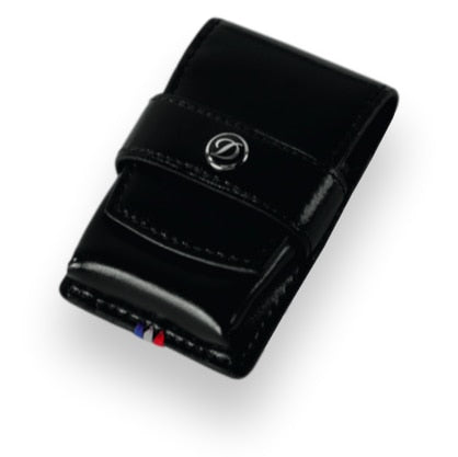 S.T. Dupont Leather Cigar Lighter Case - Line D Collection