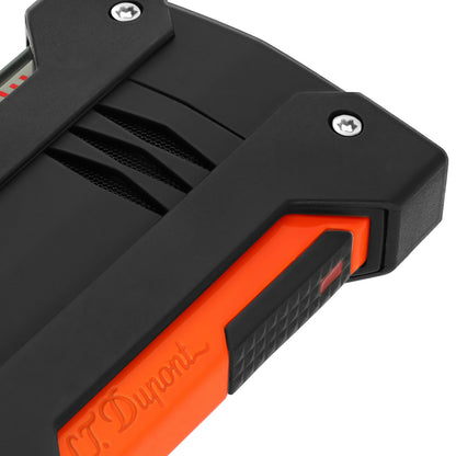 S.T. Dupont Fluo Defi Extreme Torch Flame Single Jet Cigar Lighter - Orange - Details