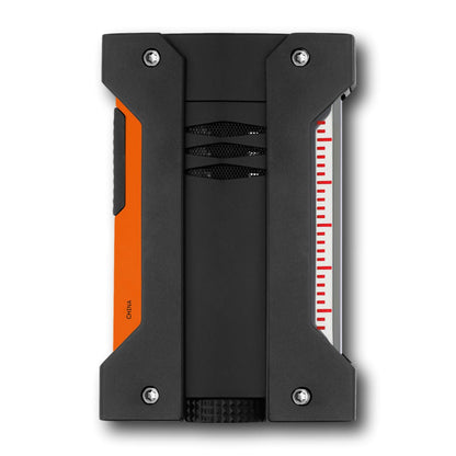 S.T. Dupont Fluo Defi Extreme Torch Flame Single Jet Cigar Lighter - Orange - Backside