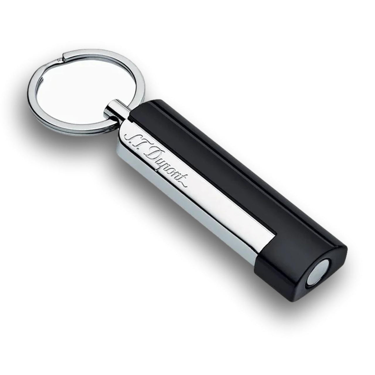 S.T. Dupont Punch Cigar Cutters - Black Chrome - Main Image - Front Right Facing