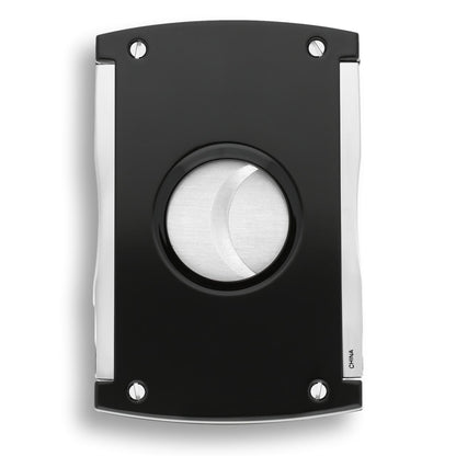 S.T. Dupont Maxijet Double Blade Cigar Cutters - Black Chrome - Back Side