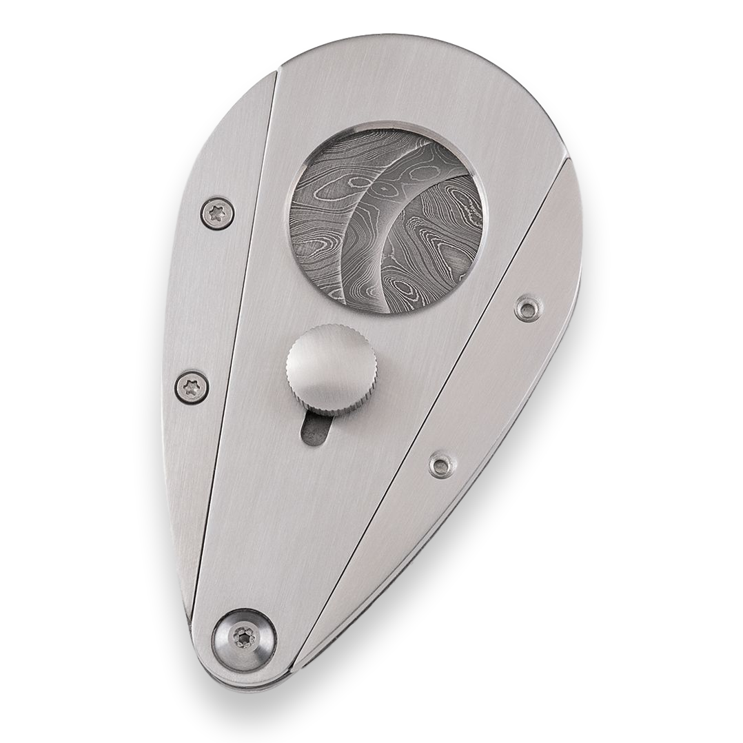 Xikar Xi3 Damascus Guillotine Cut Double-Blade Cigar Cutters