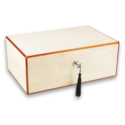Diamond Crown Camden 90-Cigar Desktop Humidor - Main Image - Right Facing