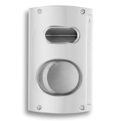 S.T. Dupont Double-Blade Cigar Cutters - Chrome - Back Side