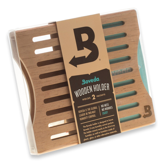Boveda 2 Pack Cedar Holder - Side by Side (HBVCH2-SBS)