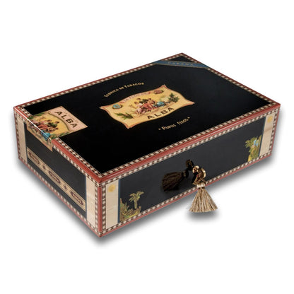 Elie Bleu Alba 110-Cigar Desktop Humidor