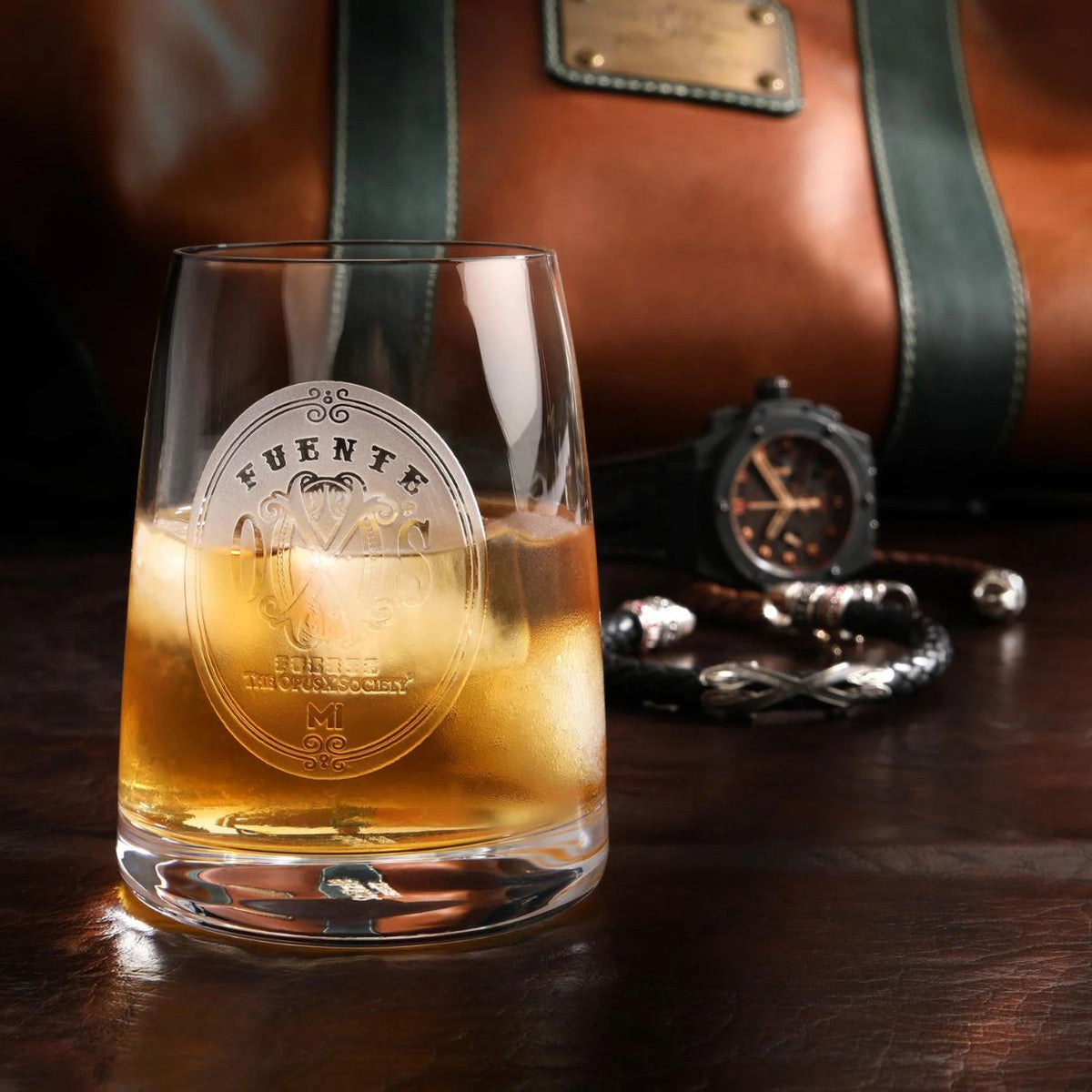Fuente the OpusX Society Whiskey Glass Set Of 2
