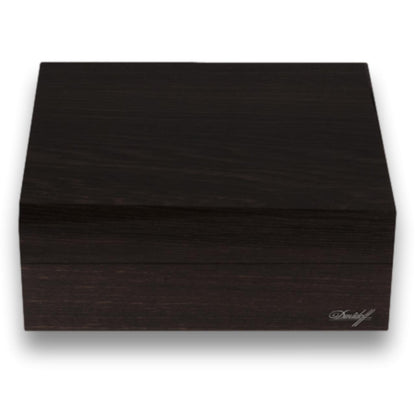 Davidoff Air De Famille Series I Smoked Oak Primos Matt 35-Cigar Desktop Humidors - Front
