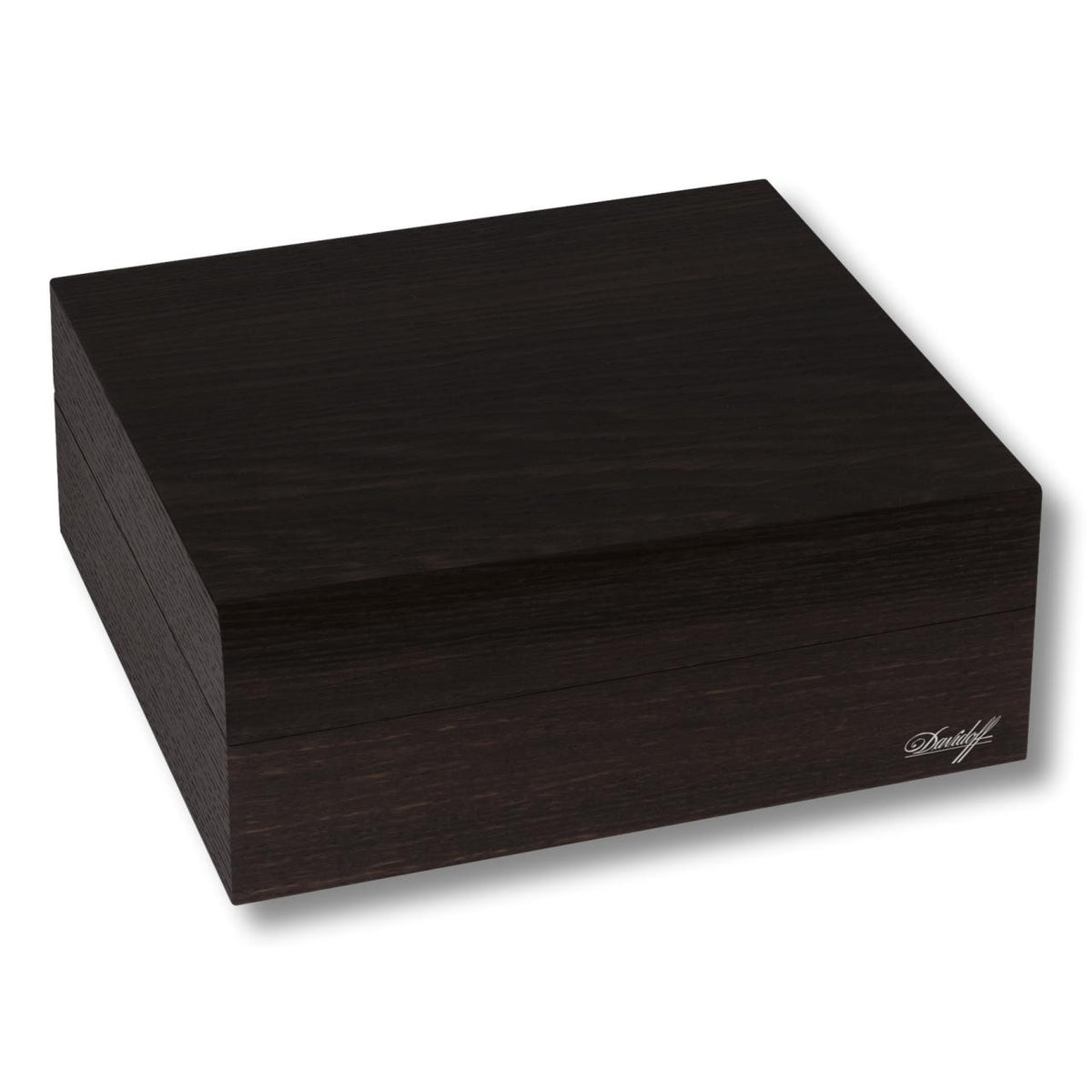 Davidoff Air De Famille Series I Smoked Oak Primos Matt 35-Cigar Desktop Humidors - Main Image - Right Facing
