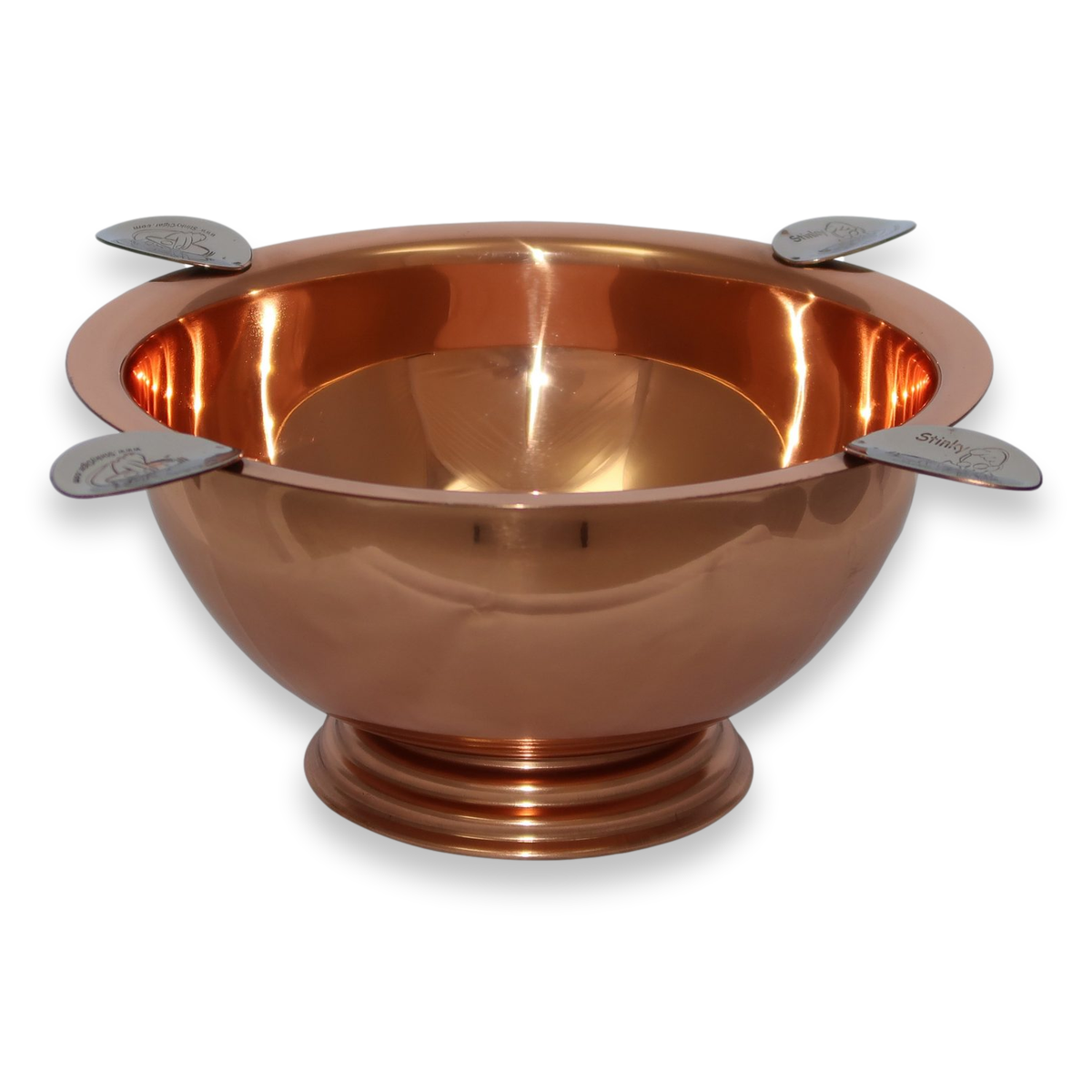 Stinky Cigar World Famous Original Metal 4-Cigar Ashtrays