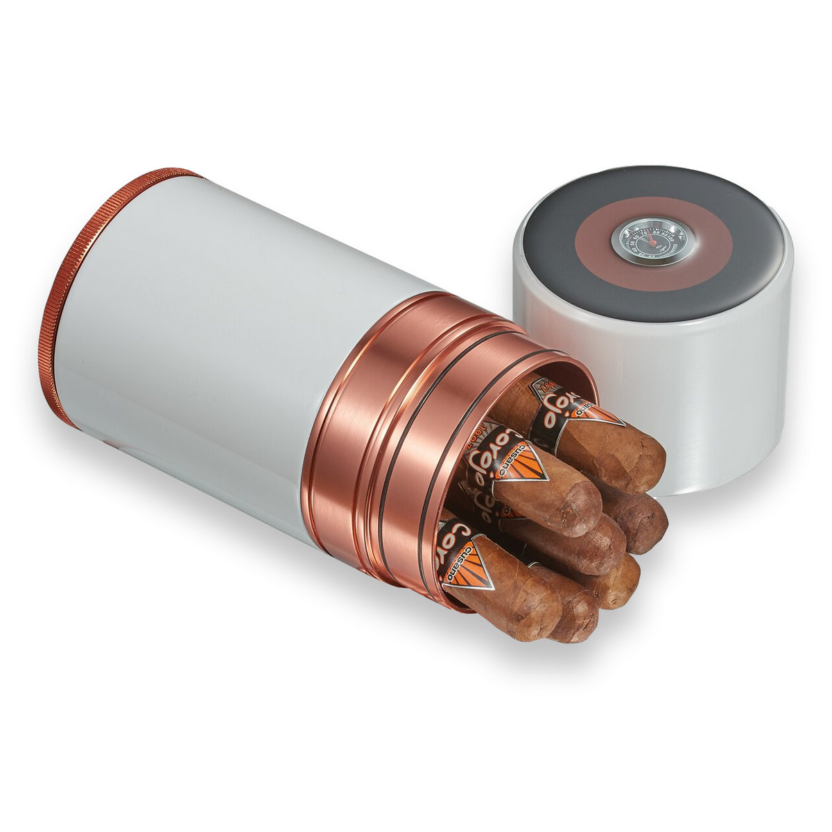 Visol Big Joe 7-Cigar Travel Humidors