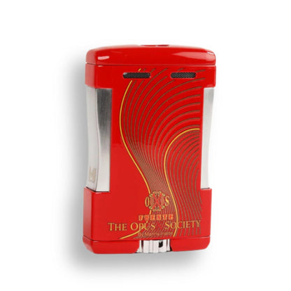 OpusX Society Torch Flame Triple Jet Tabletop Cigar Lighters
