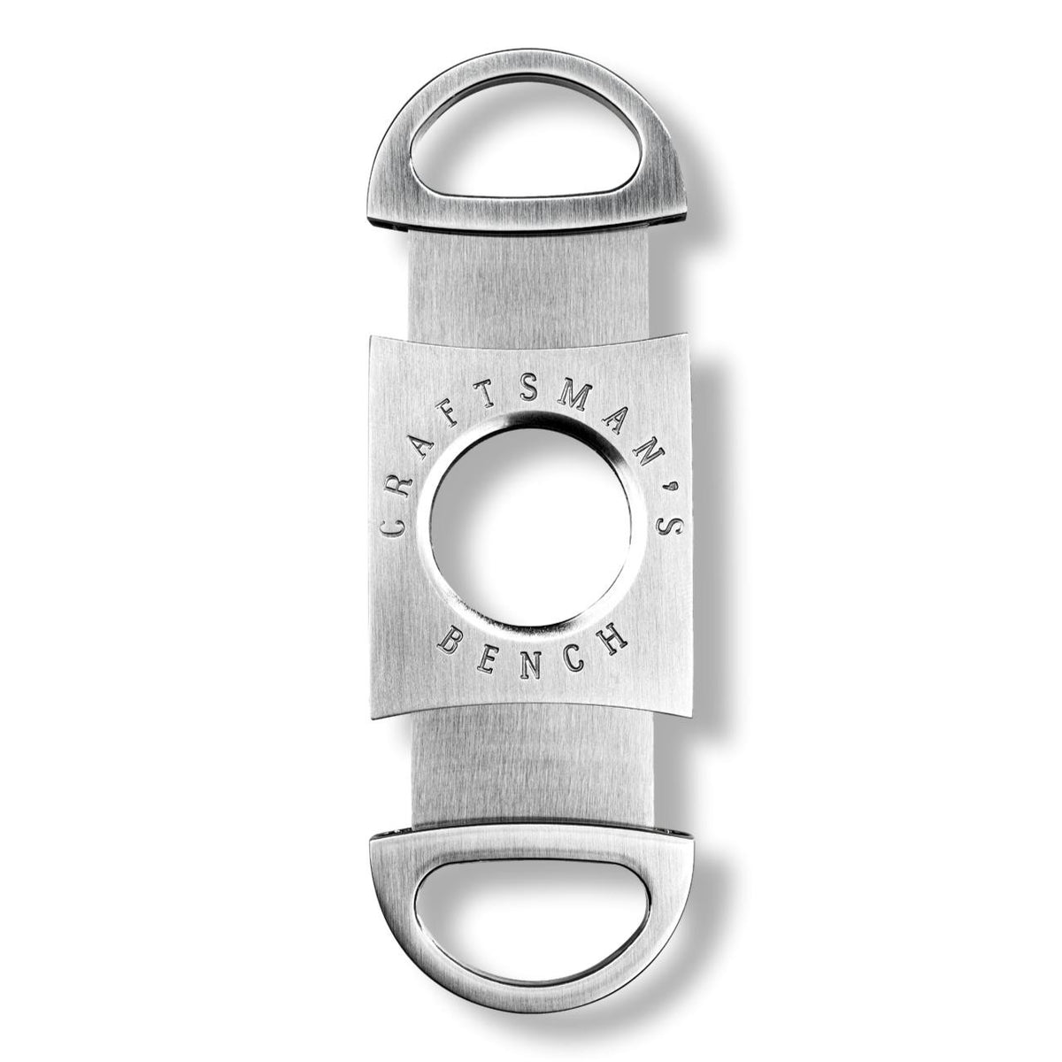 Craftsmans Bench Executive Double Blade Cigar Cutters - Stainless Steel - Cutter Opened