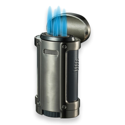 Visol Rhino Torch Flame Quad Jet Cigar Lighters