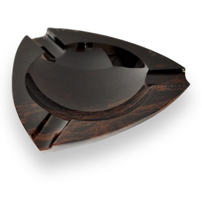 Elie Bleu Obsidian Stone 3 Cigar Ashtray - Obsidian Collection