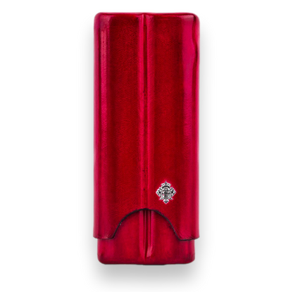 Artigiani Del Re Cuban Robusto Lounge Leather 2-Finger Cigar Cases