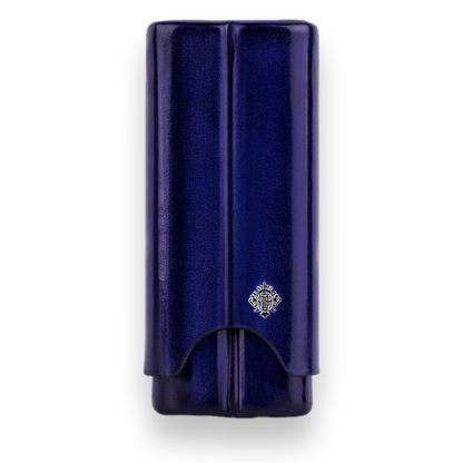 Artigiani Del Re Cuban Robusto Lounge Leather 2-Finger Cigar Cases